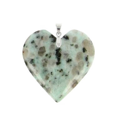Jaspe Kiwi EXTRA Pendentifs
