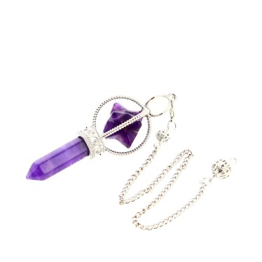 Merkaba Améthyste & Pointe...