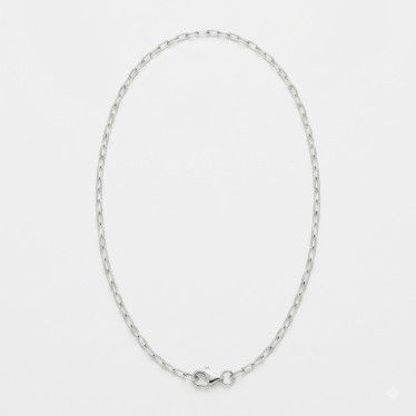 Plaqué Argent 925 45 cm...