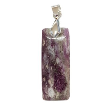 Tourmaline Rose Rectangle Fin
