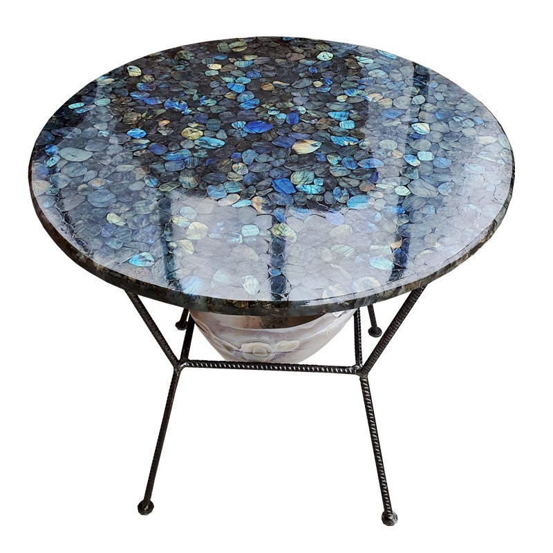 Plateau Labradorite Diamètre 70 cm