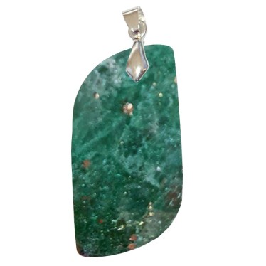 Pendentifs Fuschite avec Inclusions de Marcassite Forme S