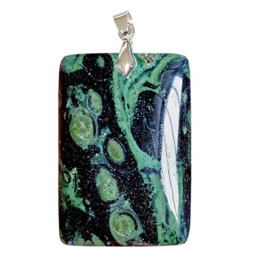 Pendentifs Jaspe Kambamba Rectangle